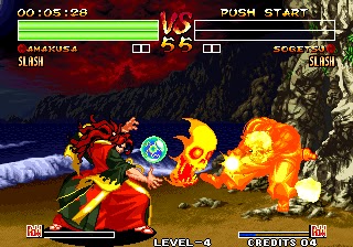 Samurai Shodown IV - Amakusa's Revenge / Samurai Spirits - Amakusa Kourin (NGM-222)(NGH-222)