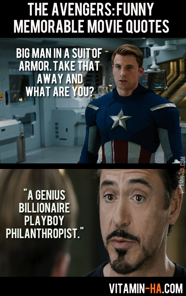 newsonthedot THE AVENGERS 2012 Funny and Memorable Quotes 