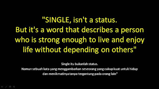 single isn't a status