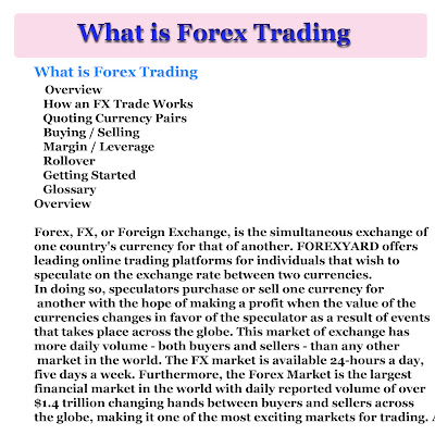 forex 24
 on ACTRESS STUDIO: What is Forex Trading