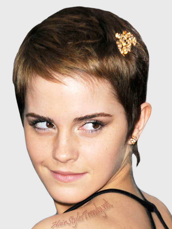 Emma Watson With New Hair Style Wallpapers 