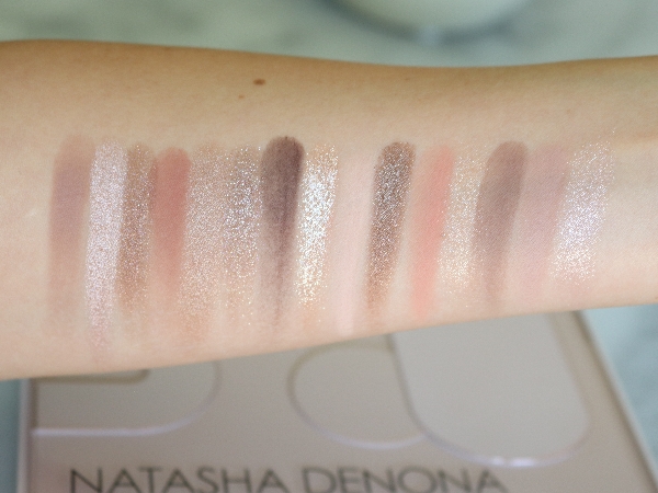 Natasha Denona I Need A Nude Eyeshadow Palette Swatches