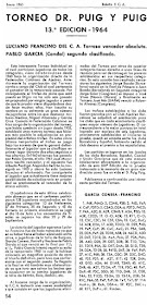 Página l4 del Boletín de la Federación Catalana de Ajedrez, enero 1965