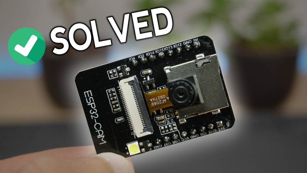 Các lỗi thường gặp với ESP32-CAM và cách khắc phục-B4