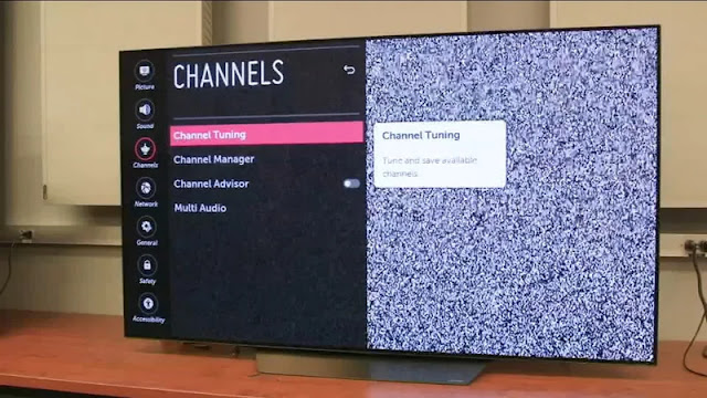 cara mencari channel tv yang hilang