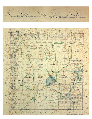 McHenry Illinois Township Survey Plat 1839