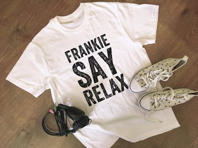 Frankie Say Relax T-shirt at Etsy