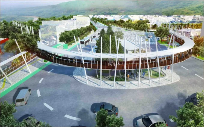 desain fasilitas pejalan kaki kota hijau