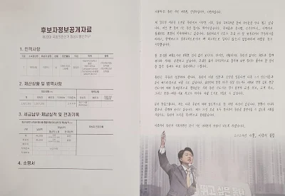 지역구 화성을 이준석 홍보물(책자형선거공보)