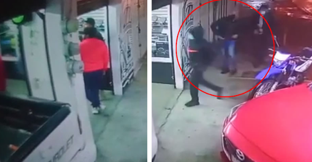 Video: Así fue como en segundos Sicarios ejecutaron a 2 personas en "Autoshop"