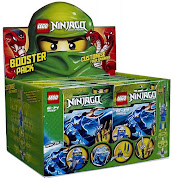 . upon these cute LEGO NINJAGO Booster pack at the service counter.