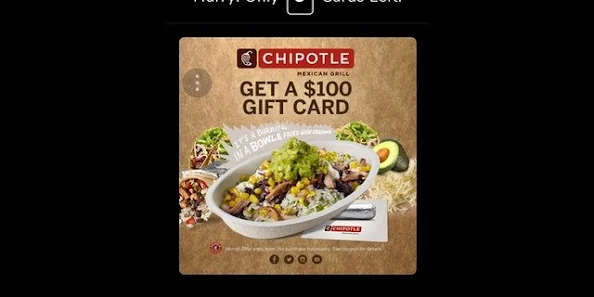 Chipotle confirmed the coupon advertisement was a scam.