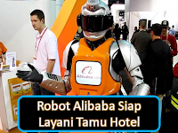 Robot Alibaba Siap Layani Tamu Hotel