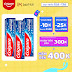 Duy nhất 15-17.6_Ưu đãi đến 50% + Voucher 25k Bộ 3 Kem đánh răng Colgate MaxFresh bạc hà the mát