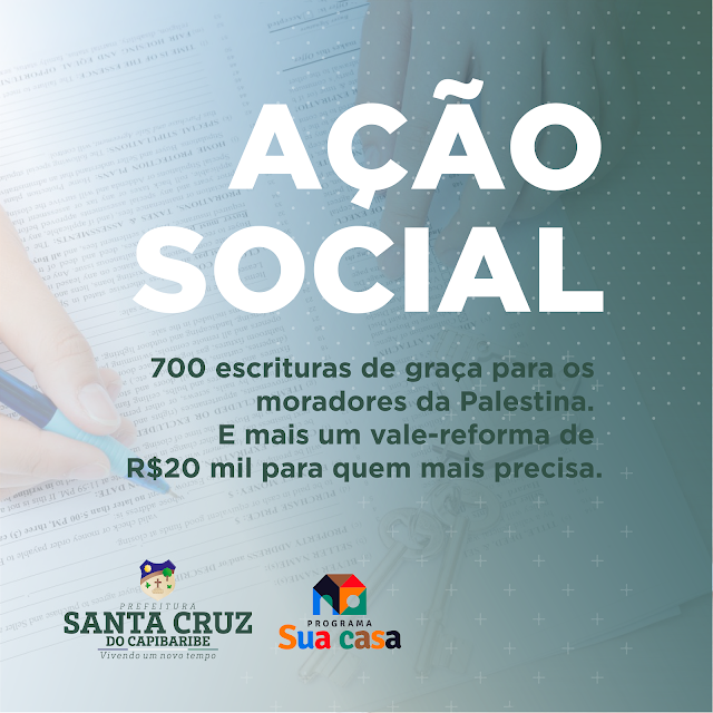 Prefeitura de Santa Cruz do Capibaribe promove importante Ação Social