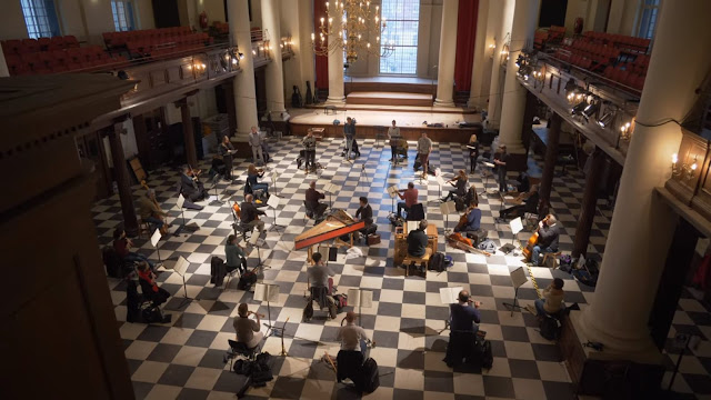 Bach: St Matthew Passion - Amici Voices in rehearsal at St John's Smith Square