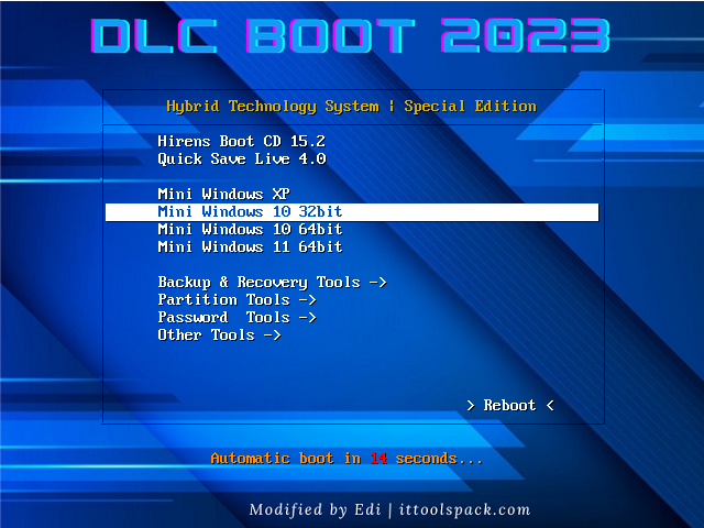 电脑维修必备：DLC Boot 2023 ISO V4.3 WinPE Windows 10-11 x86-x64 最新更新_八羊网