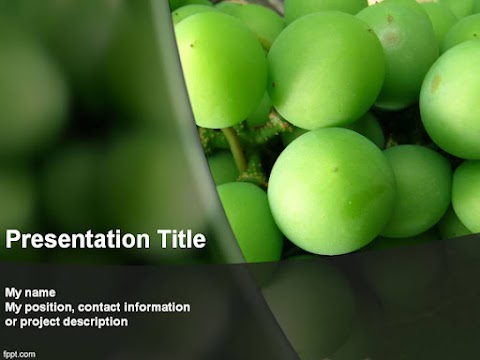 Fruit PowerPoint template 1