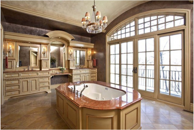 Tuscan Bathroom Design