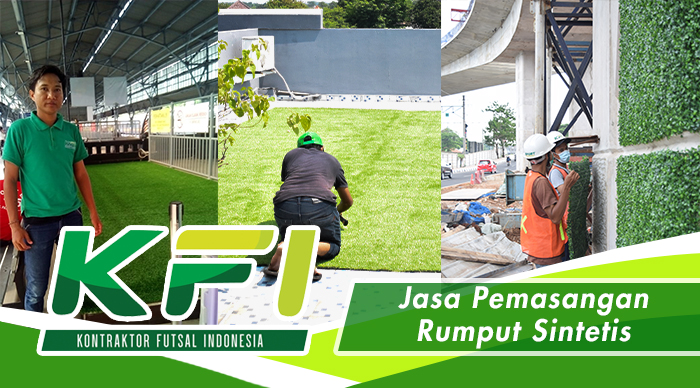 Jasa Pemasangan Rumput Sintetis