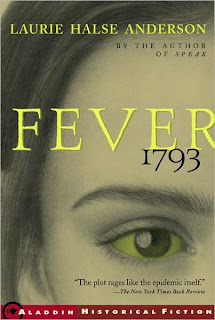 Book Cover Art for Fever 1793 by Laurie Halse Anderson