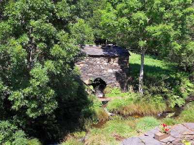 Molino. Santa Eufemia de Villanueva de Oscos. Grupo Ultramar Acuarelistas