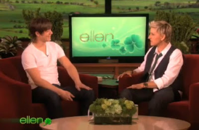 Alex Lambert on Ellen