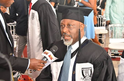 Senator Dino Melaye Graduates from Baze University