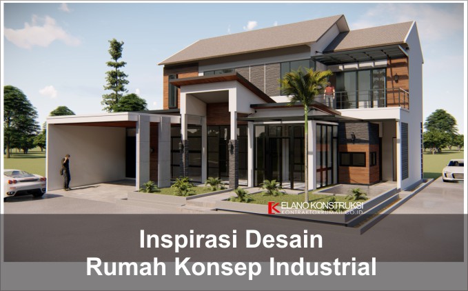 desain rumah industrial