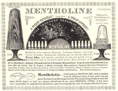 Mentholine - The Japanese Headache Cure