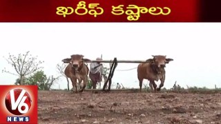  Telangana Farmers in Concern with lack of Rains | Kharif Problems – V6 News
