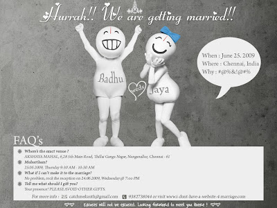 Humorous Wedding Invitations on Ashok S Blog      Latest Trend Of Wedding Invitation