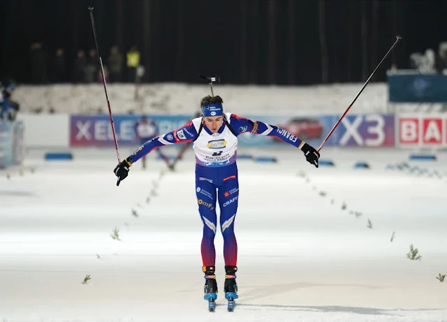 França, Suécia e Noruega se destacam na etapa de Kontiolahti da Copa do Mundo de Biatlo