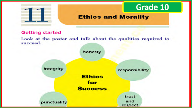  Unit 11: Ethics and Morality (Class 10) Part II