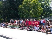 Keystone XL protest, September 1 2011.