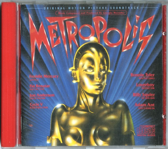 Metropolis [Original Soundtrack] Freddie Mercury, Pat Benatar, Bonnie Tyler etc