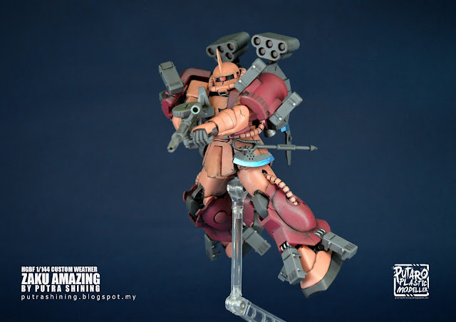 HGBF 1/144 ZAKU AMAZING CUSTOM WEATHER by Putra Shining