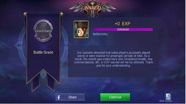 Cara Memulihkan Skor Kredit Mobile Legends