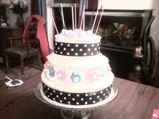 13th Birthday cake for my oldest daughter