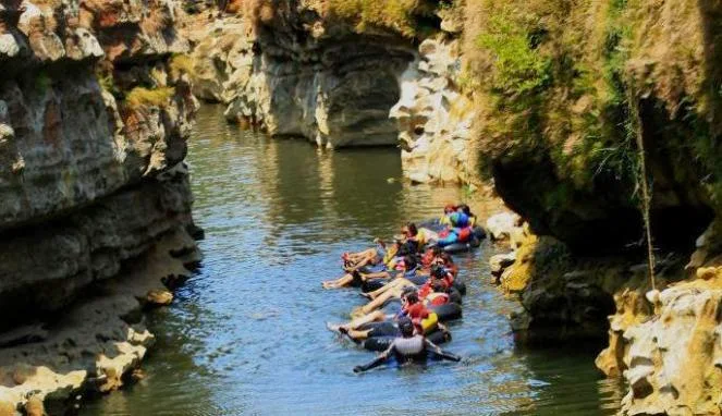 Tourism cave Pindul Gunungkidul Yogyakarta 