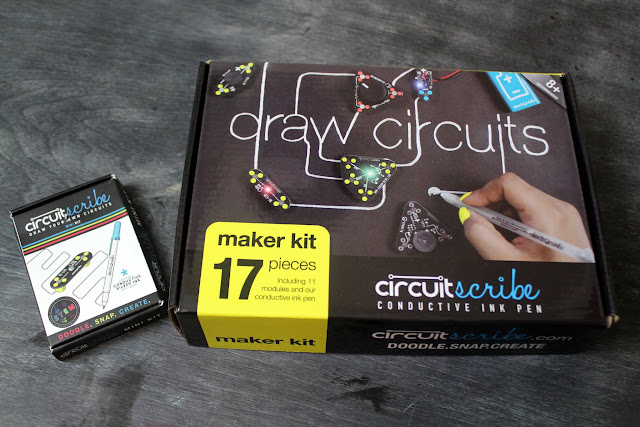 Circuit Scribe Conductive Ink pens teach kids about STEM skills in a fun and engaging way. Adults like them, too! See more in our review.