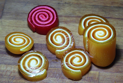 Piruletas rollitos de Gelatina con mavaviscos