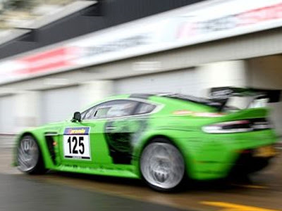 Aston Martin Sport Cars Green Vantage V1