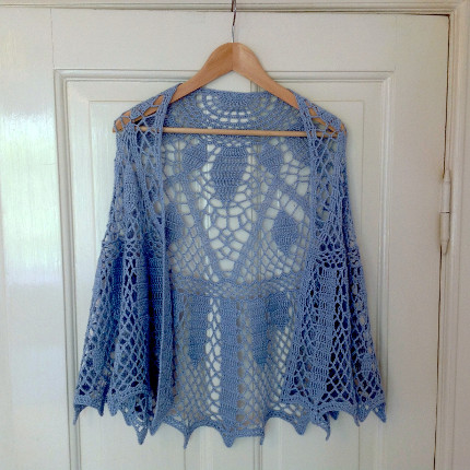 Deco Sunburst Shawl - Free Pattern