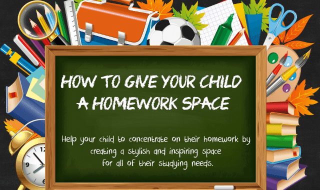 How To Give Your Child A Homework Space