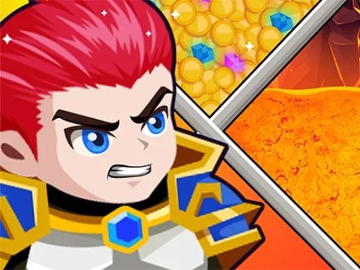 Do you like rescue games? Of course, they are great. Help the hero rescue to save the princess and get the treasure in the new hero wars game - Hero Rescue. Shoot the sticks to save the princess