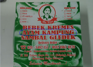 ada menu ayamnya