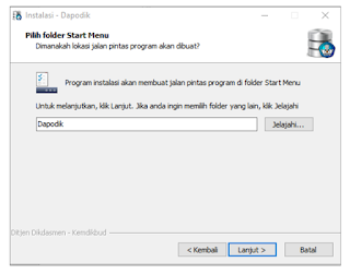 Cara install Dapodik 2019 c