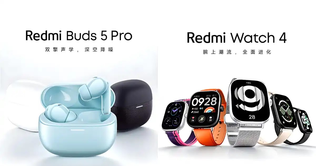 Redmi Watch 4 And Redmi Buds 5 Series Also Launches In Malaysia