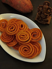 Sakkaravalli Kizhangu Murukku, Sweet Potato Chakli